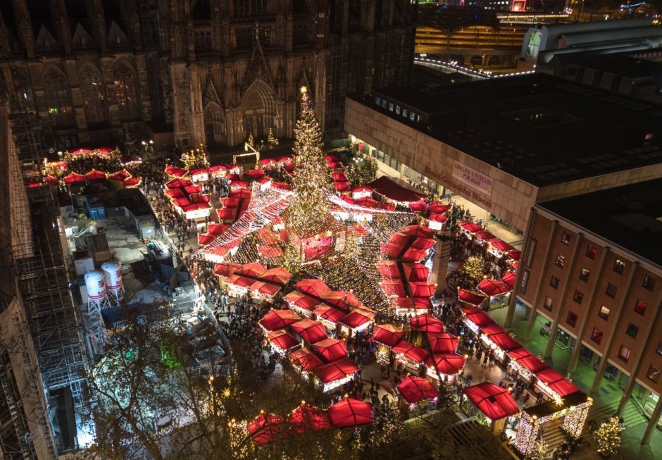 Weihnachtsmarkt am Kölner Dom