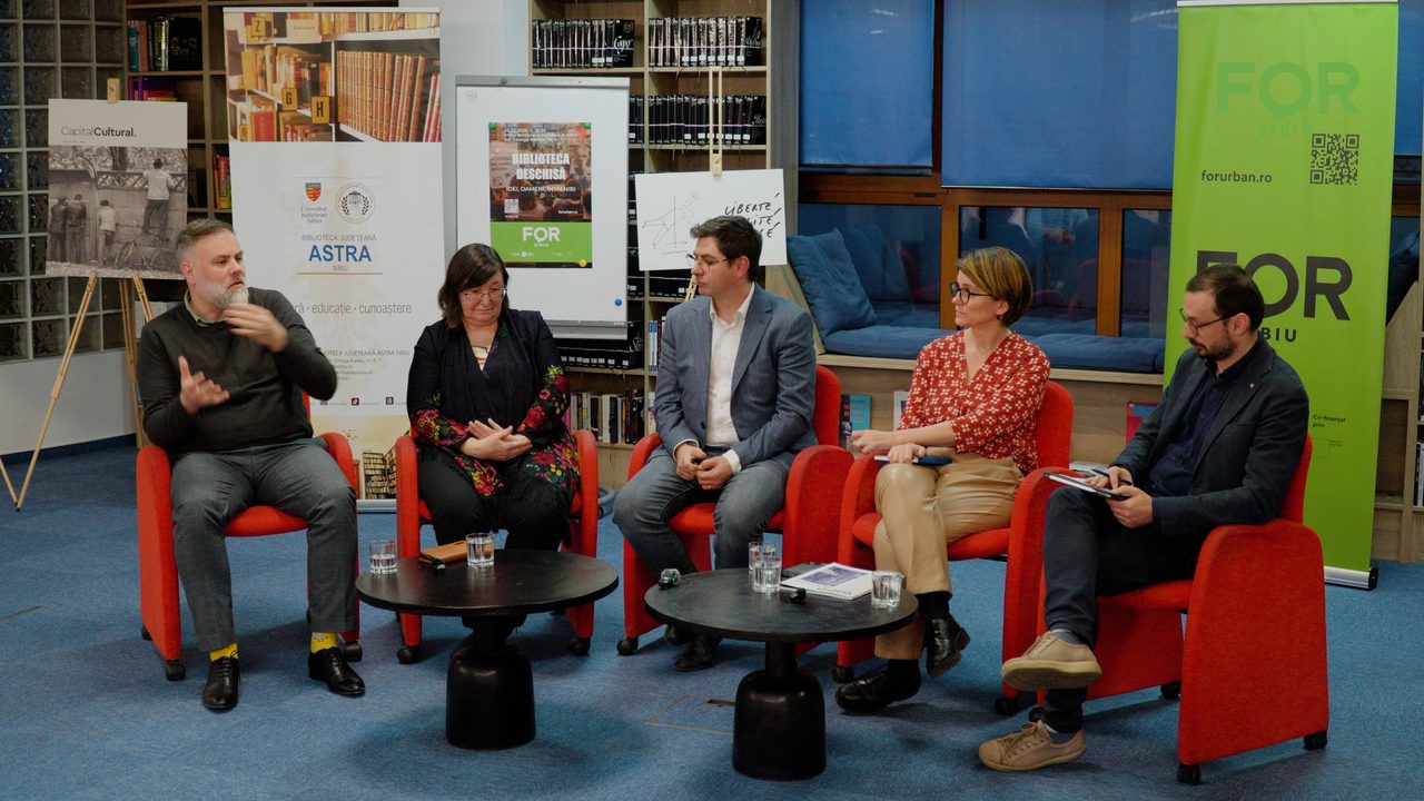 Agora Biblioteca deschisă – idei, oameni, întâlniri (1)